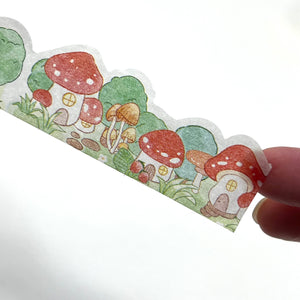 Mushroom Village Washi Tape