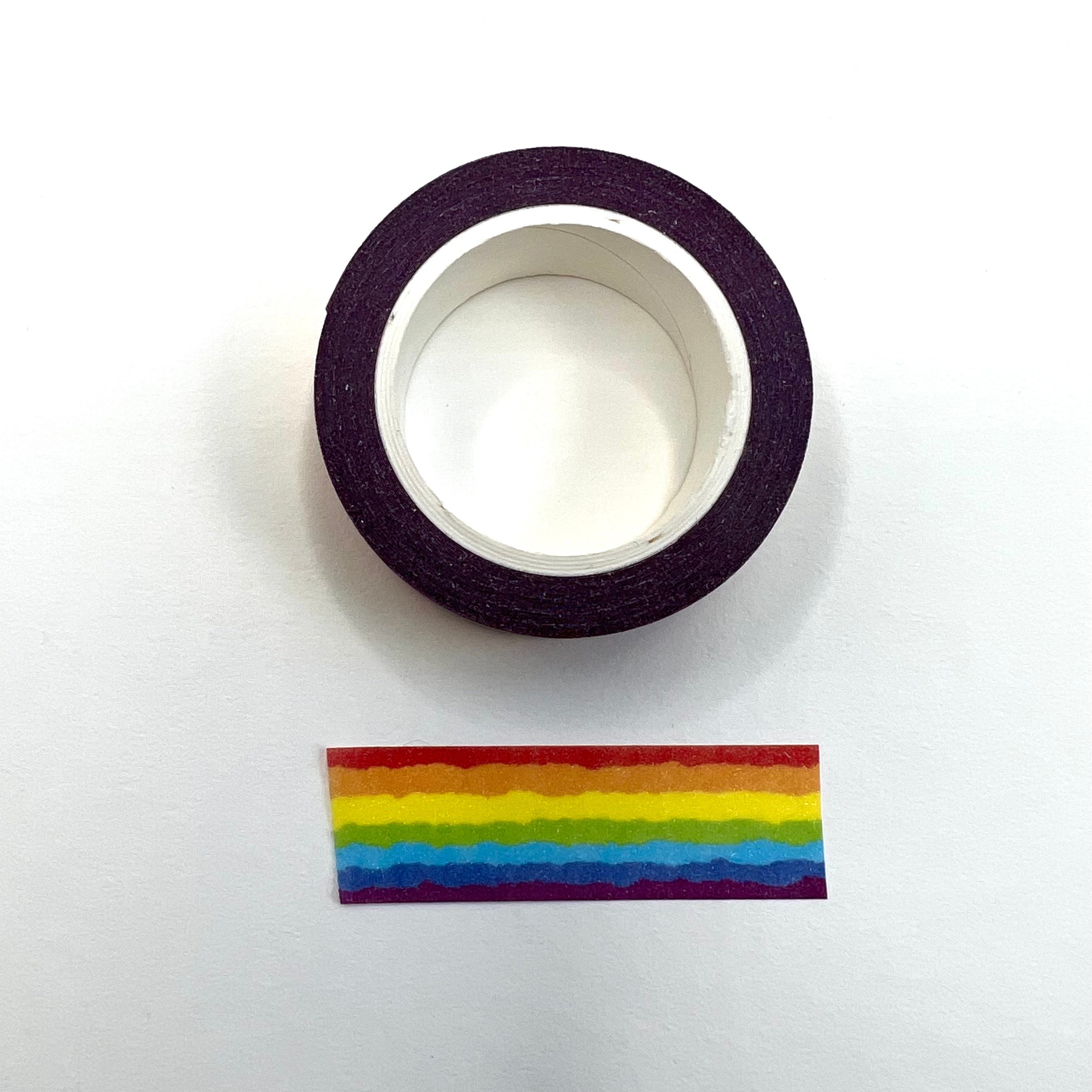 Rainbow Glitter Washi Tape