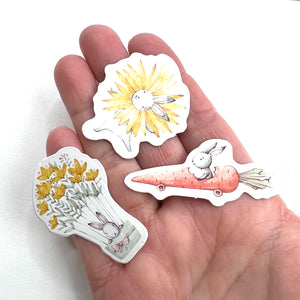 Bunny Sweet Dessert Stickers
